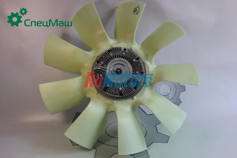 Муфта вязкостная дв. 530, 534, 536 (650 мм) в сборе с крыльчаткой 536-1308012 СМ 020004782 Муфта вязкостная дв. 530, 534, 536 (650 мм) в сборе с крыльчаткой 536-1308012 СМ 020004782