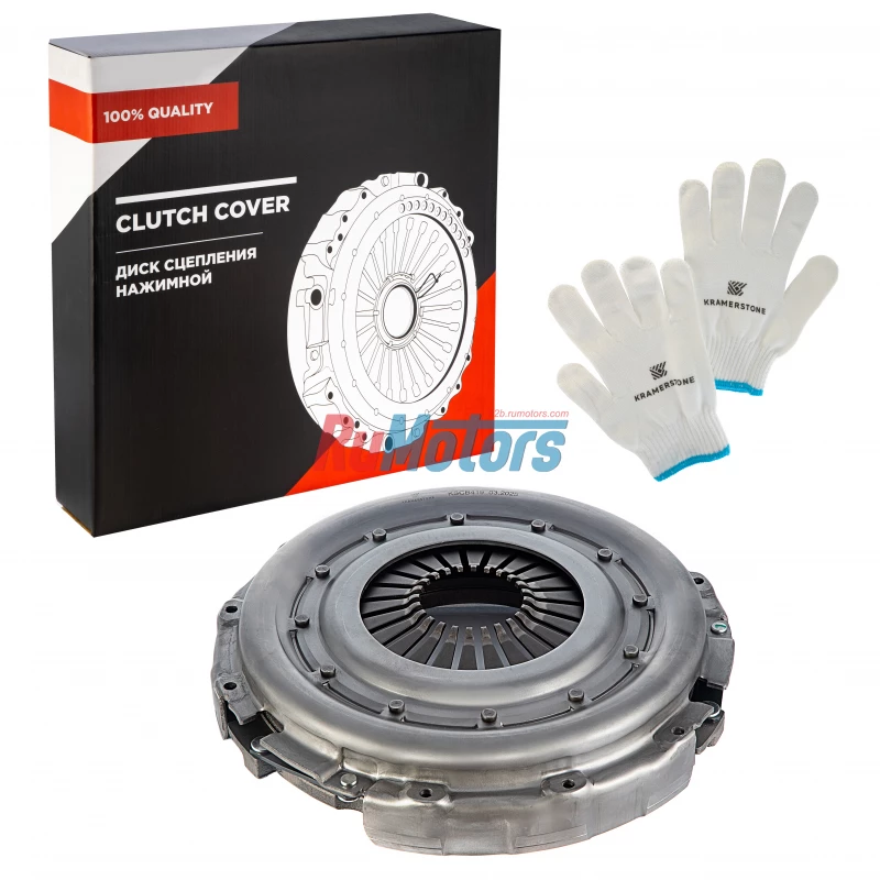 Диск сцепления нажимной (корзина) КАМАЗ-4308, КАВЗ, МАЗ, дв.CUMMINS (3482000419) Kramerstone KSCB419 Диск сцепления нажимной (корзина) КАМАЗ-4308, КАВЗ, МАЗ, дв.CUMMINS (3482000419) Kramerstone KSCB419
