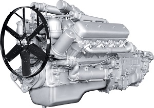 Двигатель с турбиной 236